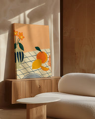 After Hover: Lemon Love & Orange Oasis - Sommer Stillleben