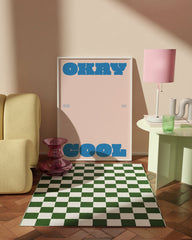 After Hover: Okay Cool. I Got You - Blaue Typografie