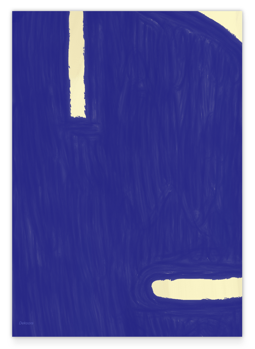 Beaming Blue: Minimal Art No. 2