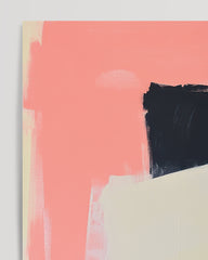 After Hover: Square Trilogy - Abstraktes Pink mit Quadraten