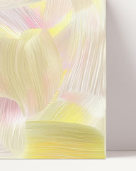 After Hover: Sunshine Swirls - Abstrakte Pinselstriche in Pastellfarben