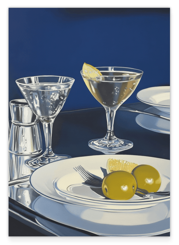 "Aperitif mit Oliven" - Mediterrane Küche