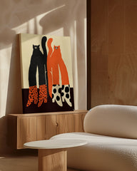 After Hover: Cat Duo: Gestiefelte Kater in Polka Dots
