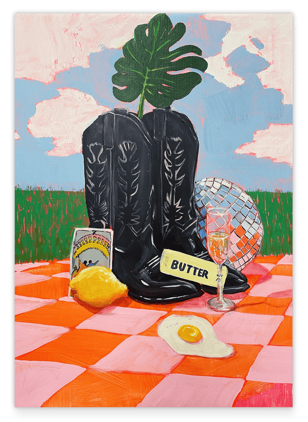 "Still Life of Queer Joy" - Picknick mit Boots