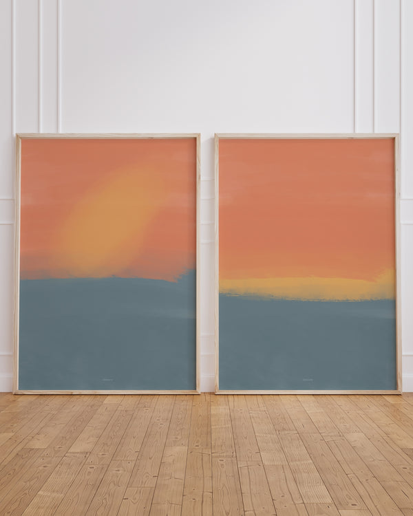 Set aus 2 Postern: Landscape Aura