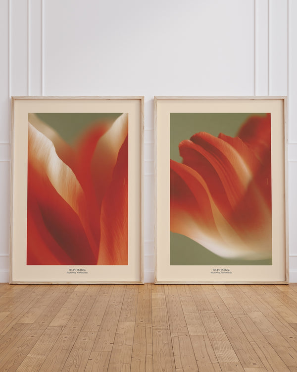 Set aus 2 Postern: "Thriving Tulip"