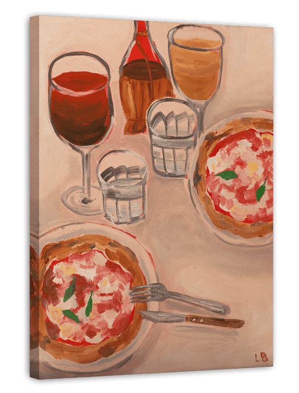 Pizza & Vino: Una Sera in Roma