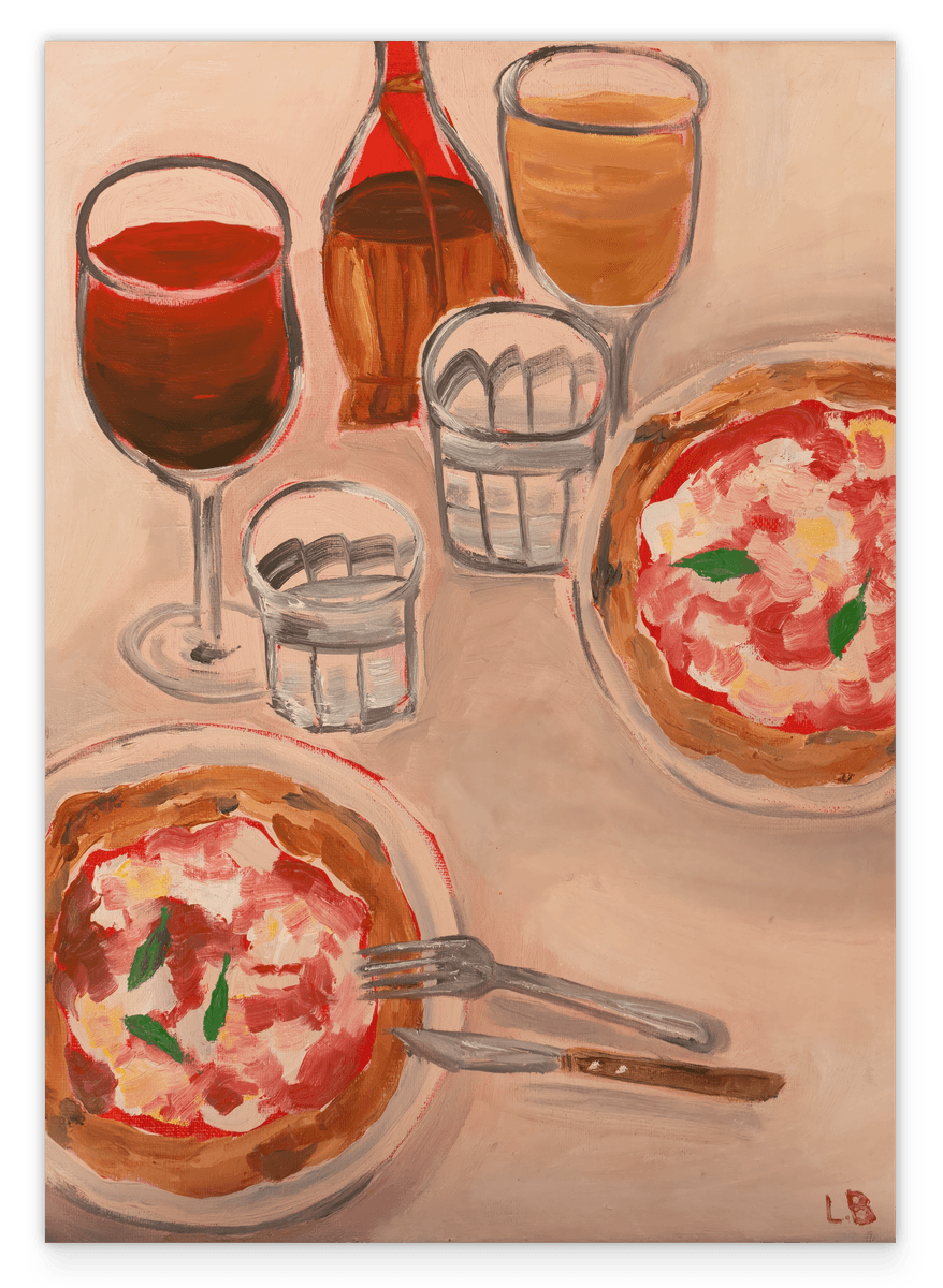 Pizza & Vino: Una Sera in Roma