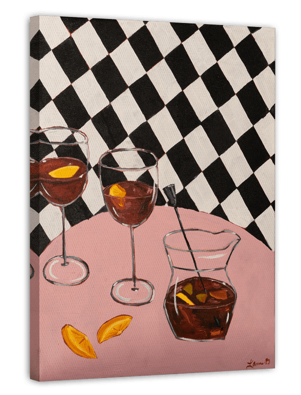 Sangria for Two: Checkered Date Night