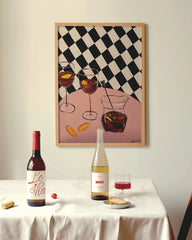 After Hover: Sangria for Two: Checkered Date Night
