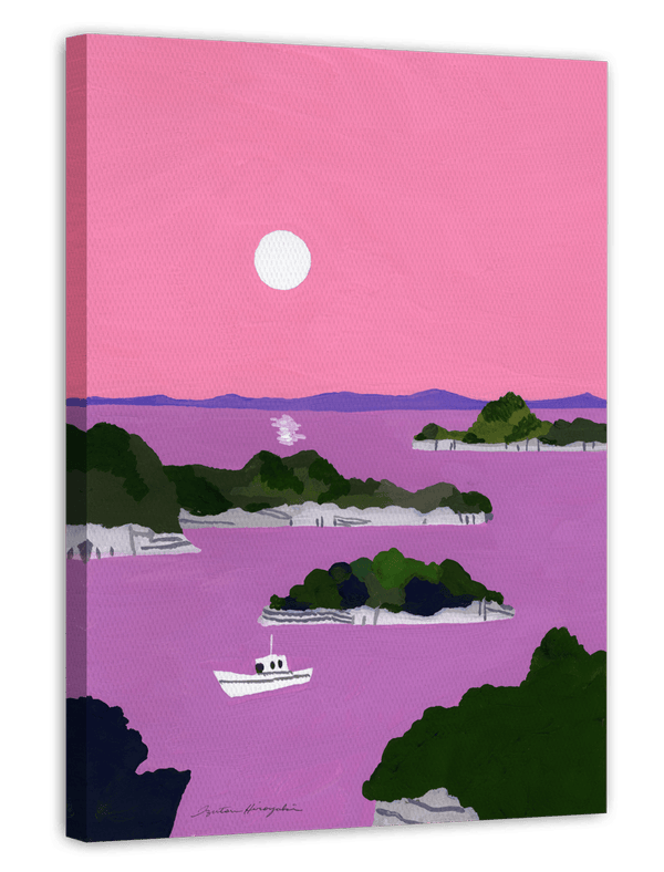 Japan Slow Living: Pink Hour on the Water