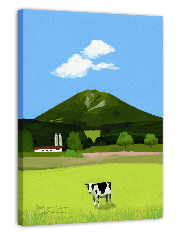 Japan Slow Living: Happy Cow on Green Grass