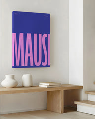 After Hover: MAUSI - in Pink & Violett