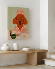 After Hover: Dekoora Dogs: Matcha Ceremony Pudel