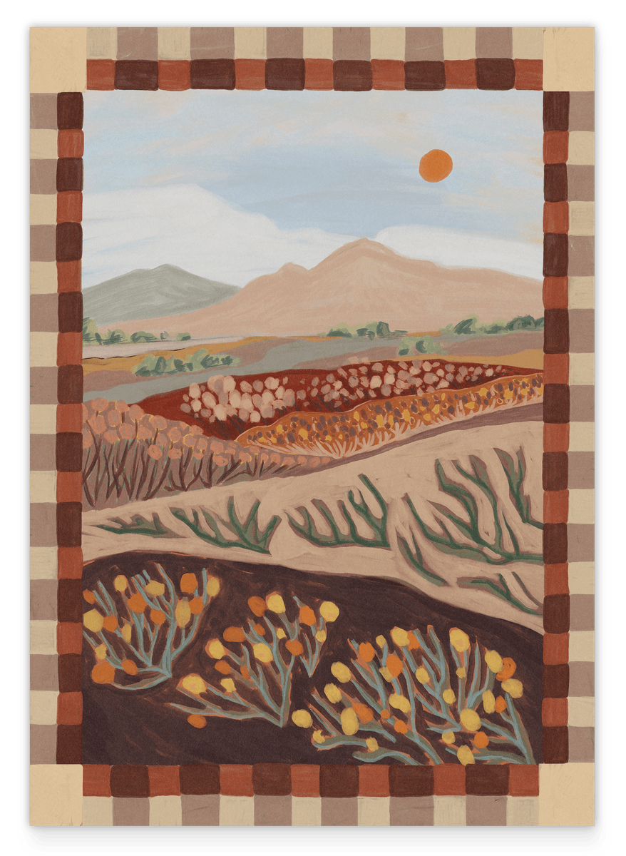 Desert Quilt – Wüstenblumen