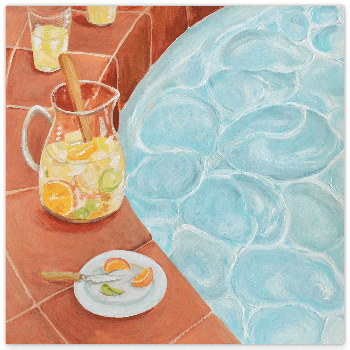 Sangria de Cava – Siesta am Pool