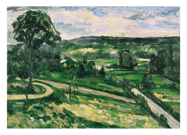 Paul Cézanne - Der Baum an der Kurve