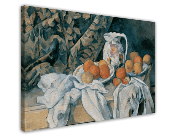 Paul Cézanne - Stillleben mit Vorhang