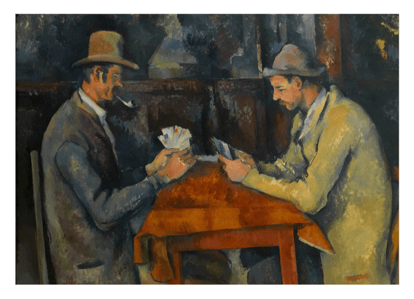 Paul Cézanne - Die Kartenspieler