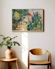 After Hover: Paul Cézanne - Haus mit rotem Dach