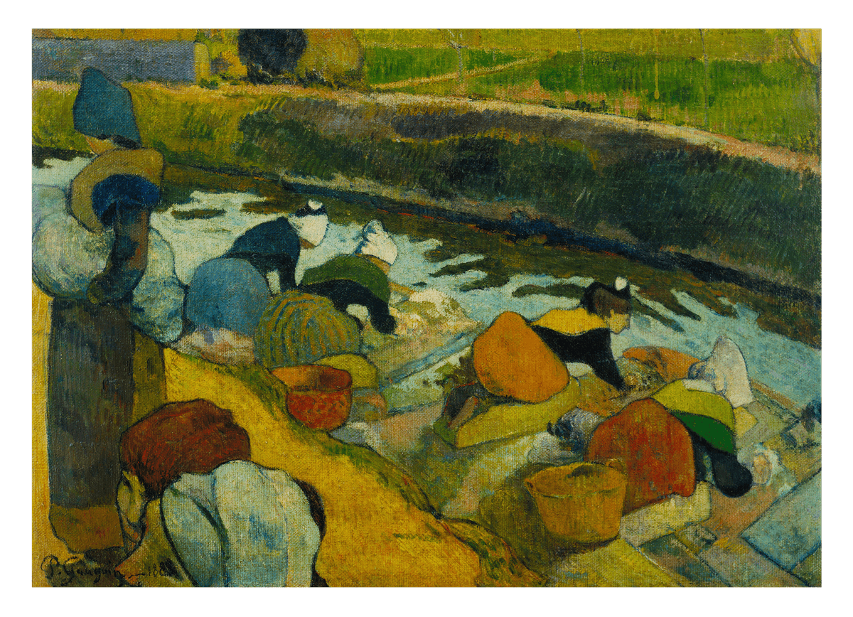Paul Gauguin - Waschfrauen in Arles