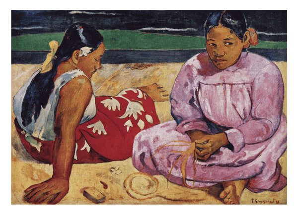 Paul Gauguin - Tahitische Frauen (oder Frauen von Tahiti) am Strand