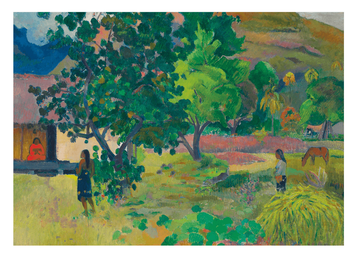 Paul Gauguin - Das haus (Te Fare)