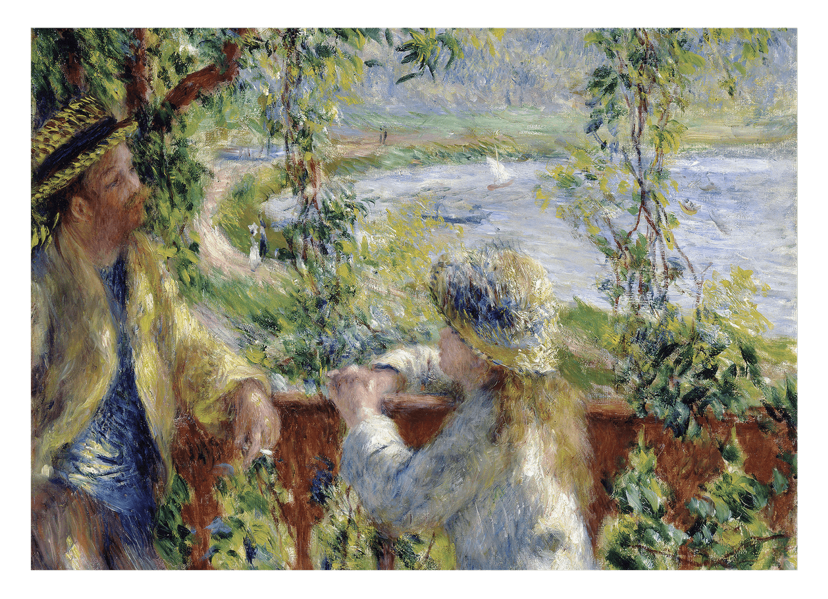Pierre-Auguste Renoir - Am Wasser (nahe des Sees)