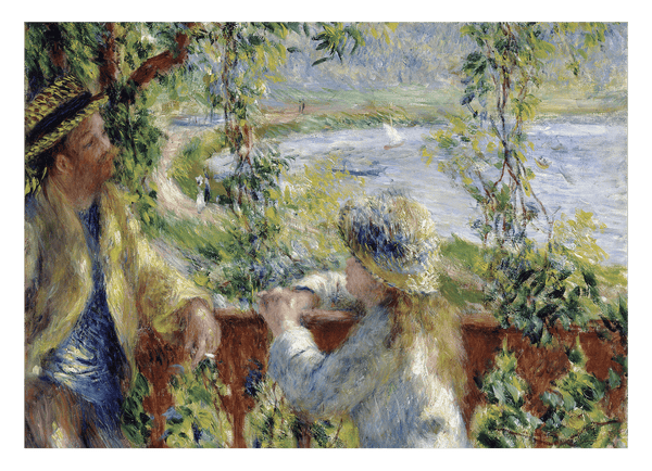 Pierre-Auguste Renoir - Am Wasser (nahe des Sees)