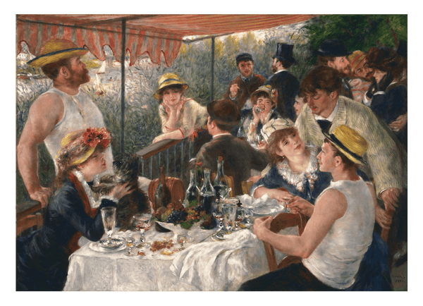 Pierre-Auguste Renoir - Die Mahlzeit der Ruderer