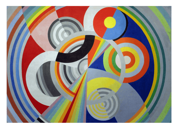 Robert Delaunay - Rhytmus Nr. 1, Dekoration für das Salon des Tuileries