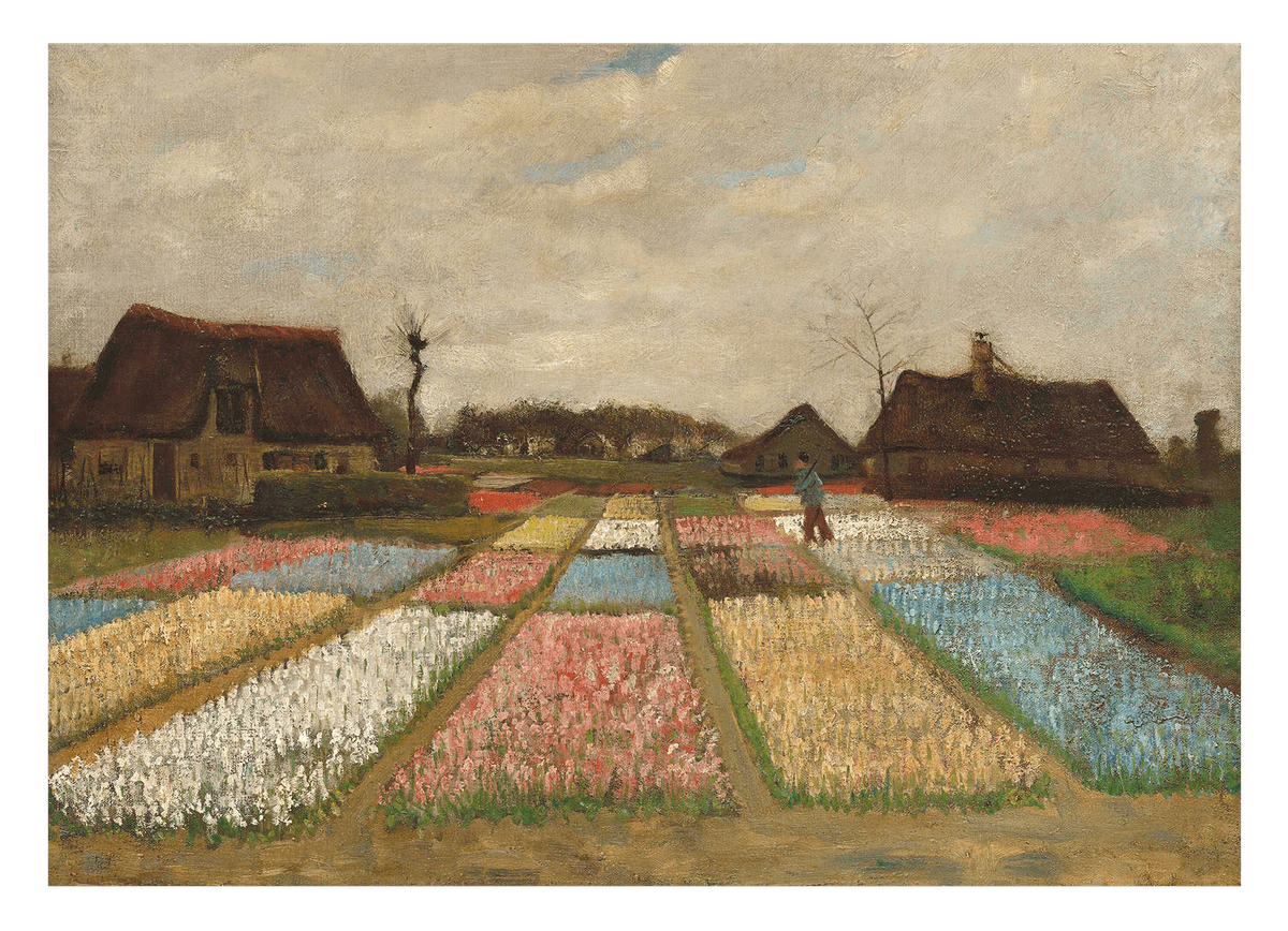 Vincent van Gogh - Blumenbeete in Holland