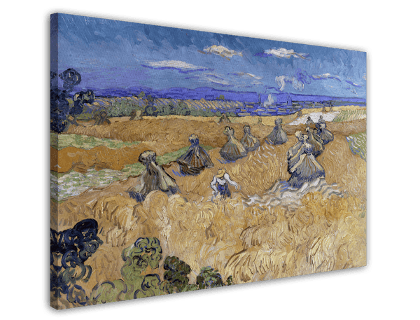 Vincent van Gogh - Weizenfeld mit Mähern Auvers