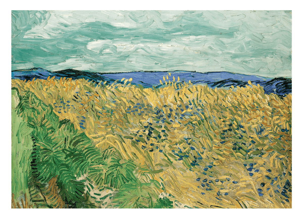 Vincent van Gogh - Weizenfeld mit Kornblumen