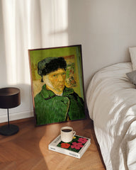 After Hover: Vincent van Gogh - Selbstportrait mit bandagiertem Ohr