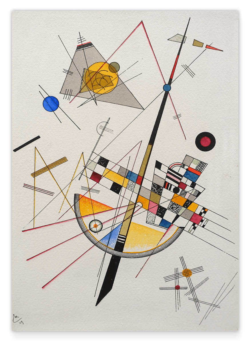Wassily Kandinsky - Delikate Spannung