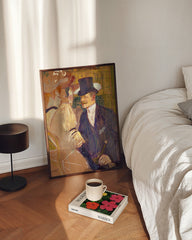 After Hover: Henri de Toulouse-Lautrec - Der Engländer (William Tom Warrener, 1861-1934) im Moulin Rouge