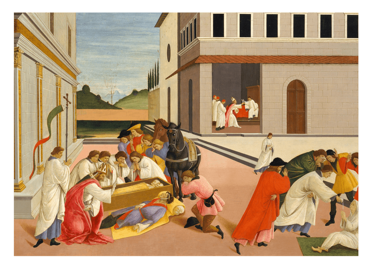 Botticelli - Drei Wunder des Heiligen Zenobius