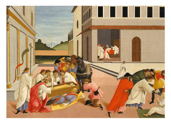 Botticelli - Drei Wunder des Heiligen Zenobius