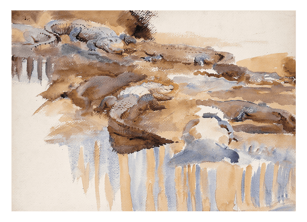 John Singer Sargent - Alligatoren