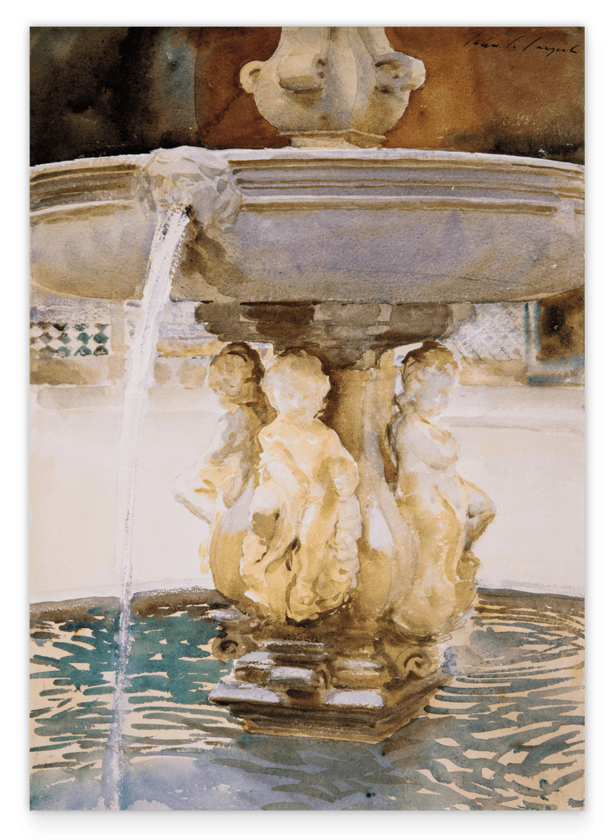 John Singer Sargent - Spanischer Brunnen