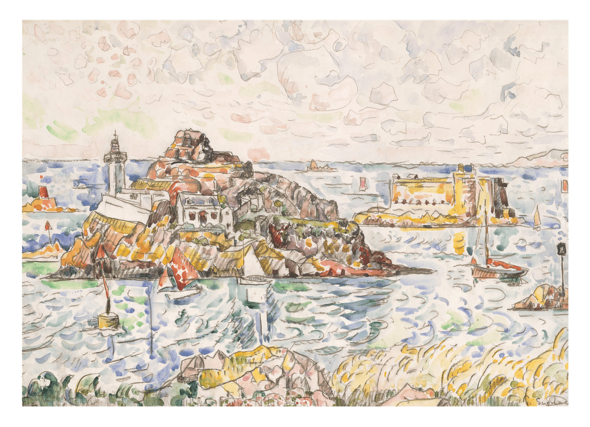 Paul Signac - Morlaix, Eingang des Flusses