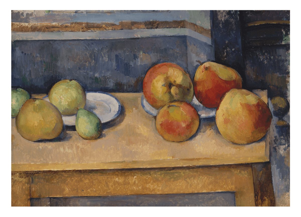 Paul Cézanne - Stillleben mit Äpfeln und Birnen