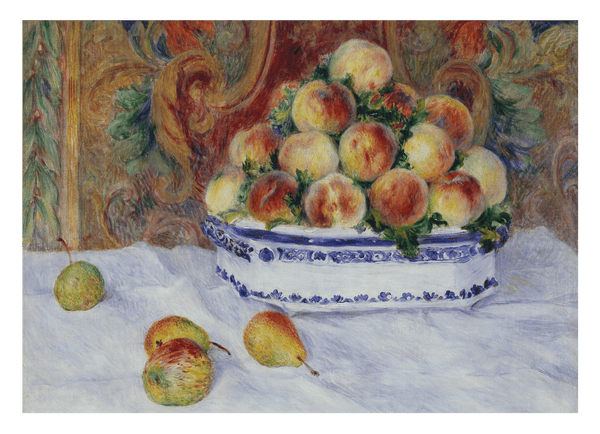 Auguste Renoir - Stillleben mit Pfirsichen