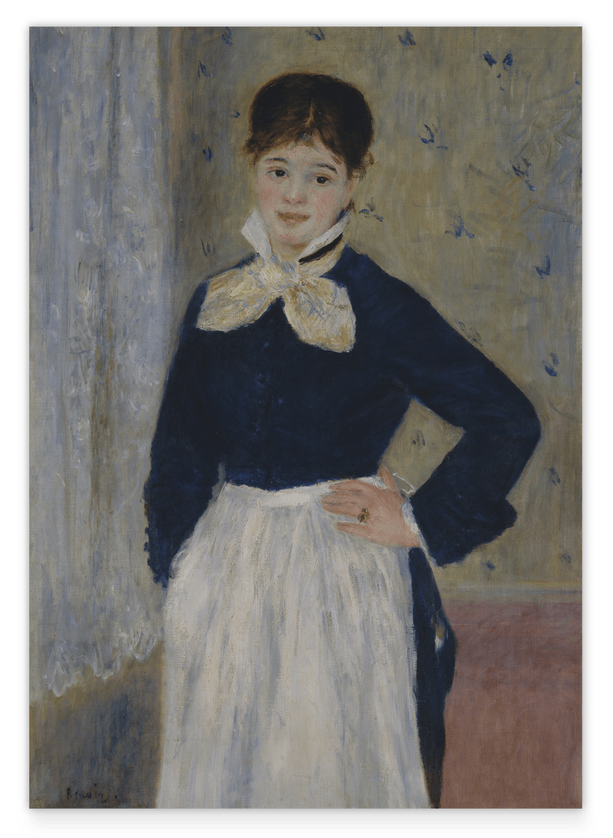 Auguste Renoir - Eine Kellnerin im Duval's Restaurant