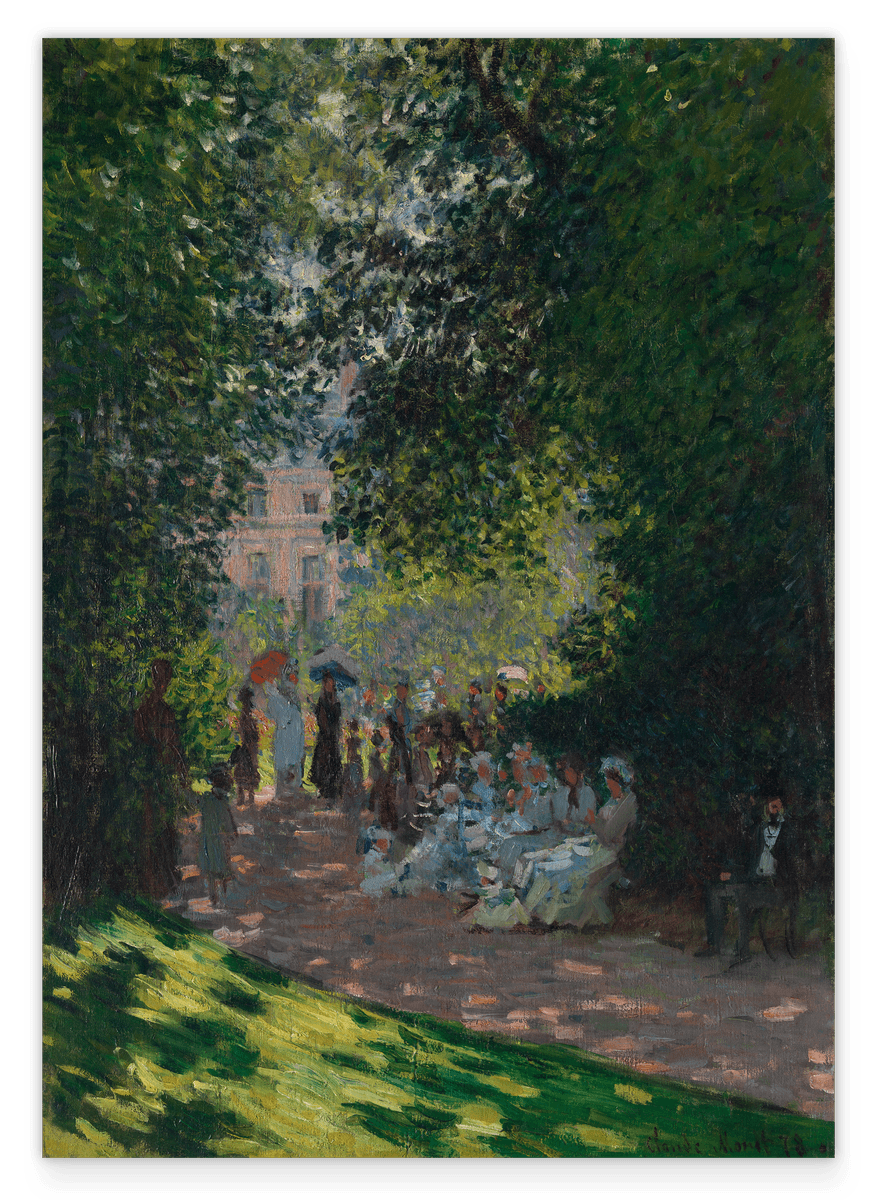Claude Monet - Der Parc Monceau