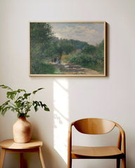 After Hover: Auguste Renoir - Eine Straße in Louveciennes
