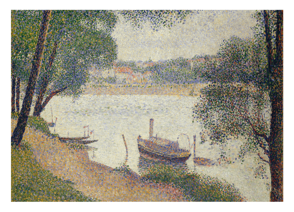 Georges Seurat - Graues Wetter, Grande Jatte