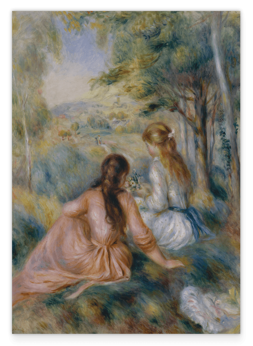 Auguste Renoir - Auf der Wiese