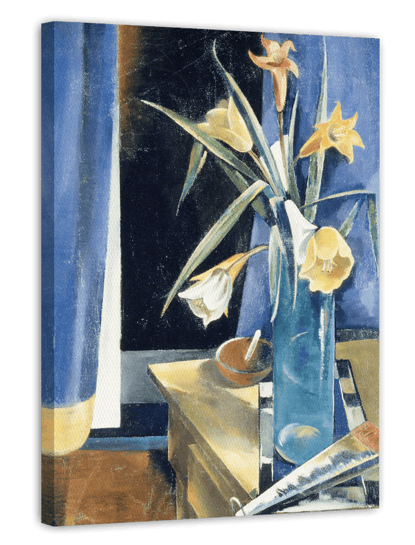 Preston Dickinson - Vase mit Blumen